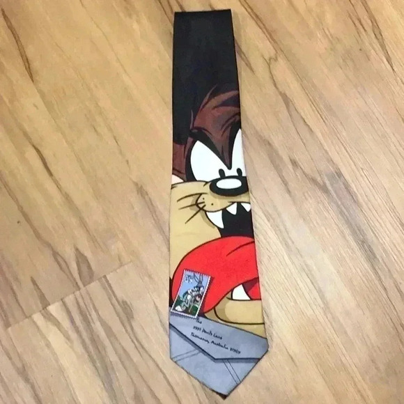 Looney tunes Tasmanian devil tie - Picture 1 of 4